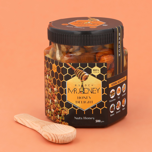 Mr.honey's Honey Delight (Nuts Honey) - 500 Grams